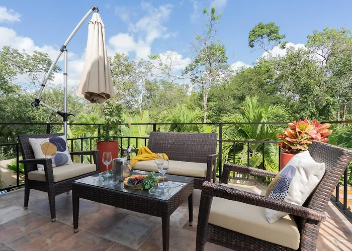 Tulum Stunning Villa For 10-Cabana-Private Pool-Parking
